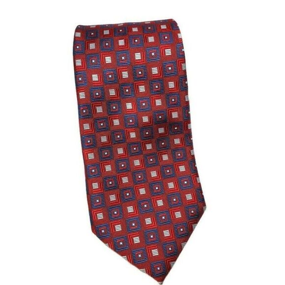 Signorcelli d' Italia Mens Neck Tie 100% Silk - Picture 2 of 8